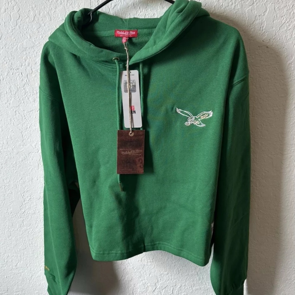Mitchell & Ness Green Hoodie